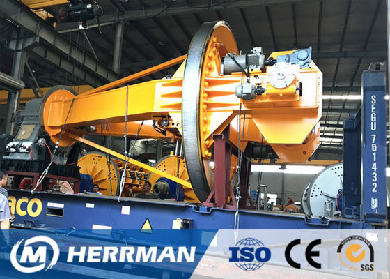 50RPM 4000mm Power Cables Armoring Lay Up Machine
